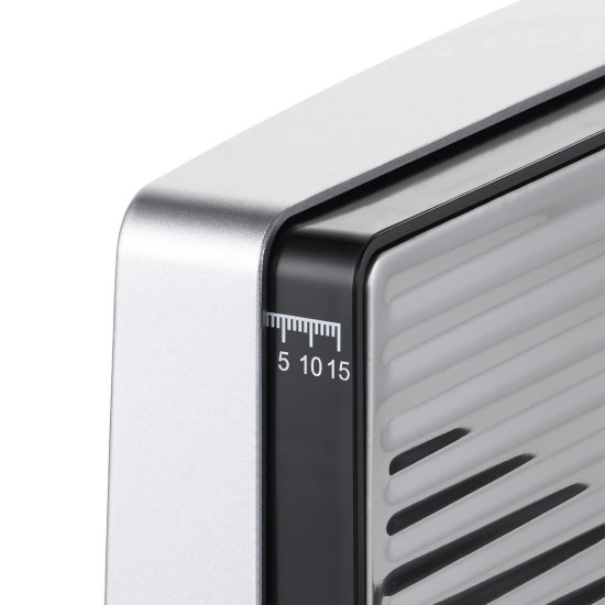 Unold ~ 100 W-os "Curve Silver" elektromos  felvágott szeletelő készülék