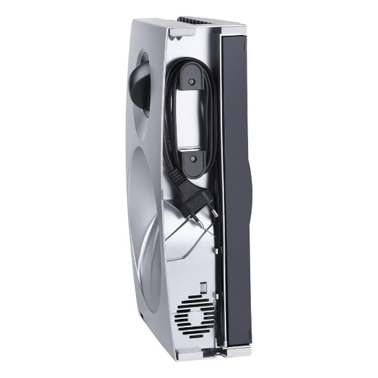 Unold ~ 100 W-os "Curve Silver" elektromos  felvágott szeletelő készülék