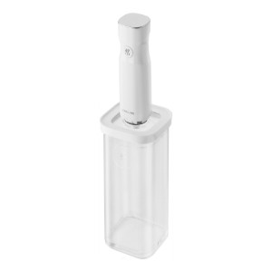 Négyzet alakú ételtartó, műanyag, 10,7 x 10,7 x 22,8 cm, 1,3 liter, 'Cube' - Zwilling