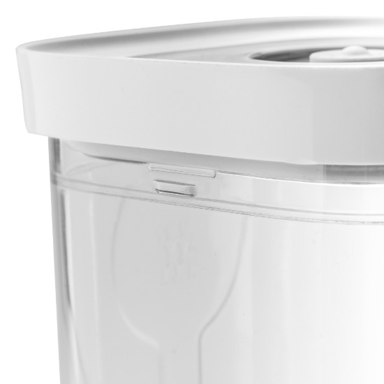 Négyzet alakú ételtároló edény, műanyag, 10,7 × 10,7 × 29,5 cm, 1,7L, "Cube" - Zwilling