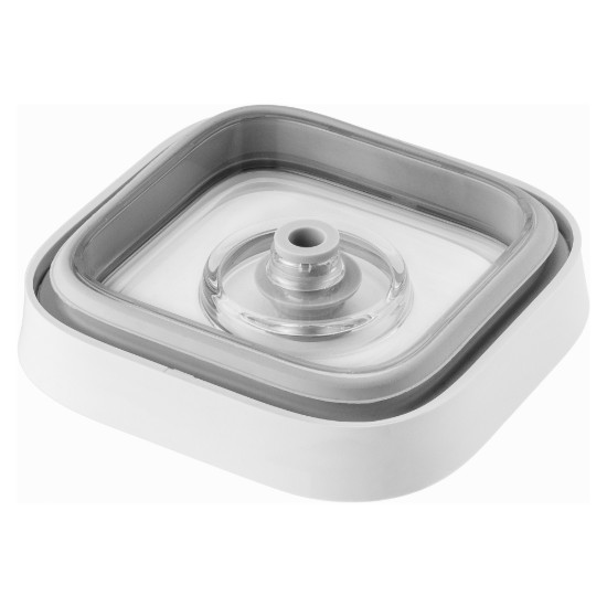Négyzet alakú ételtároló edény, műanyag, 10,7 × 10,7 × 29,5 cm, 1,7L, "Cube" - Zwilling