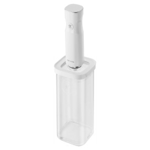 Négyzet alakú ételtároló edény, műanyag, 10,7 × 10,7 × 29,5 cm, 1,7L, "Cube" - Zwilling