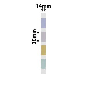 Címkematrica tekercs, 14x30mm, 210 db/tekercs, Cornfield - NIIMBOT
