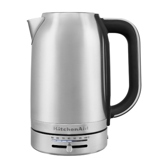 Változtatható hőmérsékletű elektromos vízforraló, 1,7 L, Rozsdamentes acél - KitchenAid