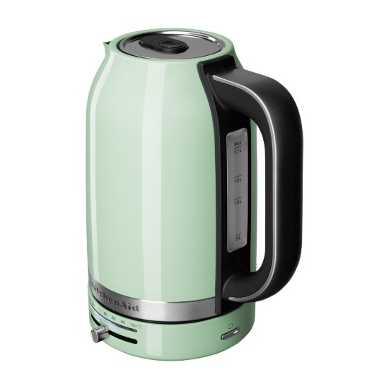 Változtatható hőmérsékletű elektromos vízforraló, 1,7 L, Pisztácia - KitchenAid