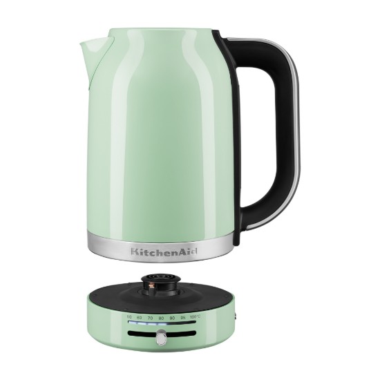 Változtatható hőmérsékletű elektromos vízforraló, 1,7 L, Pisztácia - KitchenAid
