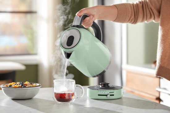 Változtatható hőmérsékletű elektromos vízforraló, 1,7 L, Pisztácia - KitchenAid