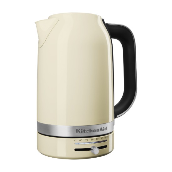 Változtatható hőmérsékletű elektromos vízforraló, 1,7 L, Almond Cream - KitchenAid