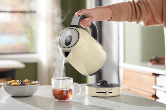 Változtatható hőmérsékletű elektromos vízforraló, 1,7 L, Almond Cream - KitchenAid