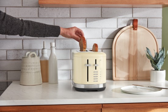 Kenyérpirító 2 nyílás 980 W, Almond Cream - KitchenAid