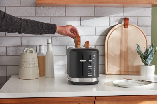 Kenyérpirító 2 nyílás 980 W, Matte Black - KitchenAid