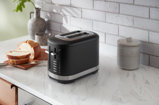 Kenyérpirító 2 nyílás 980 W, Matte Black - KitchenAid