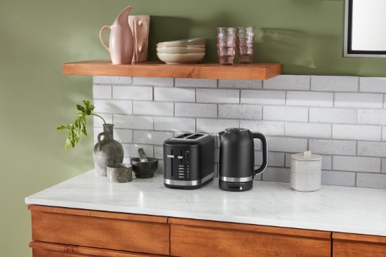 Kenyérpirító 2 nyílás 980 W, Matte Black - KitchenAid