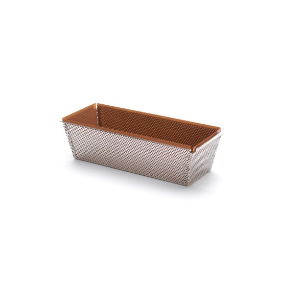 Perforált tésztaforma, rozsdamentes acél, 26 x 10,3 cm - de Buyer