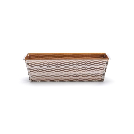 Perforált tésztaforma, rozsdamentes acél, 26 x 10,3 cm - de Buyer
