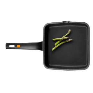 Szögletes grillserpenyő, alumínium, 28 × 28 cm, "Efficient" - BRA