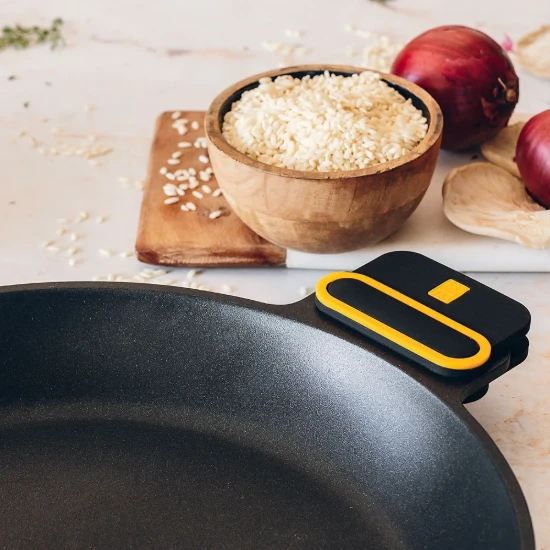 Paella serpenyő, alumínium, 36 cm, "Daily Pro" - BRA