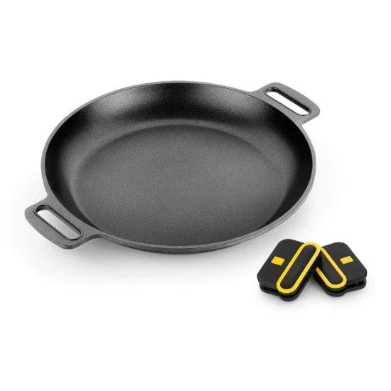 Paella serpenyő, alumínium, 36 cm, "Daily Pro" - BRA