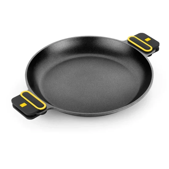Paella serpenyő, alumínium, 36 cm, "Daily Pro" - BRA