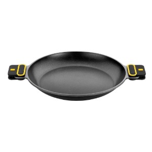 Paella serpenyő, alumínium, 36 cm, "Daily Pro" - BRA