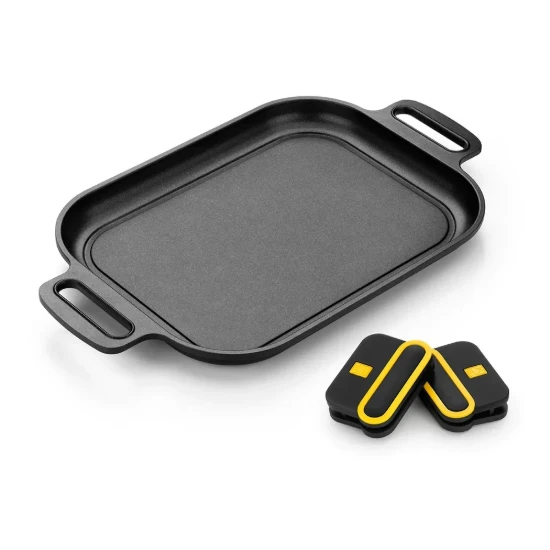 Grill tálca, alumínium, 32 × 24 cm, "Daily Pro" - Bra