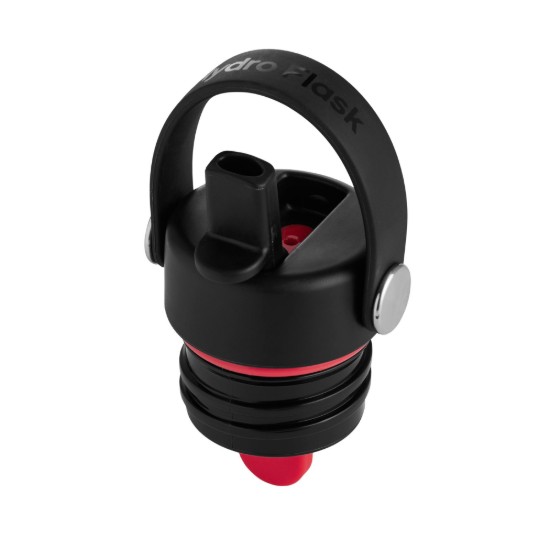 Kupak szigetelő palackhoz, műanyag, "Standard Straw", Black - Hydro Flask