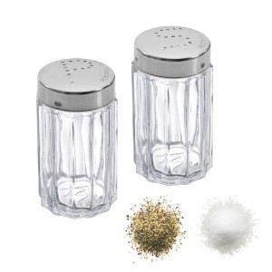 Só- és borstartály készlet, üveg, 50 ml - Westmark