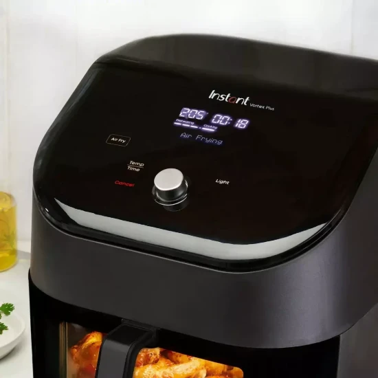 Forró levegős sütő, 5,6 l/1700 W, Vortex Plus Clearcook - Instant Pot