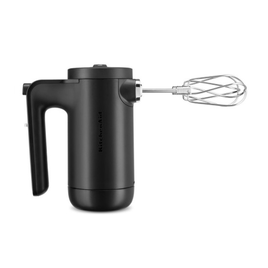 Vezeték nélküli kézi mixer, 7 sebesség, Matte Black - KitchenAid