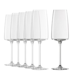 Schott Zwiesel - "Sensa" 6 darab  388 ml-es pezsgőspohár készlet