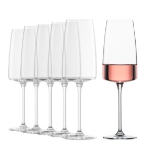 Schott Zwiesel - "Sensa" 6 darab  388 ml-es pezsgőspohár készlet