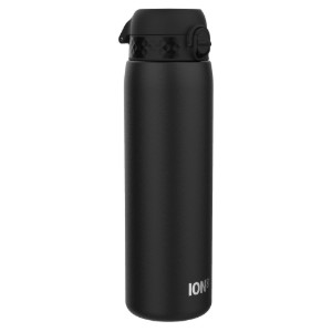 Vizes palack, rozsdamentes acél, 920 ml, fekete - Ion8