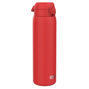 Vizes palack, rozsdamentes acél, 920 ml, Piros - Ion8