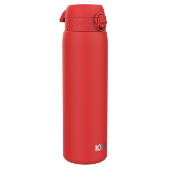 Vizes palack, rozsdamentes acél, 920 ml, Piros - Ion8