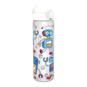 "Slim" kulacs gyerekeknek, recyclon™, 500 ml, Robots - Ion8