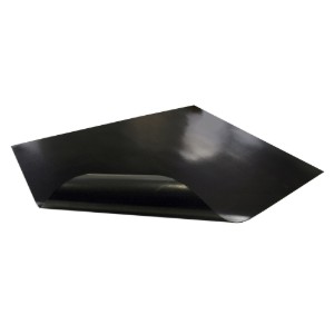 Tepsi, többször használható, üvegszálas, 40 × 33 cm, fekete - NoStik