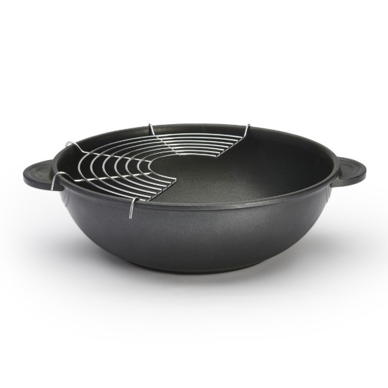 Wok grill, 32 cm, rozsdamentes - de Buyer