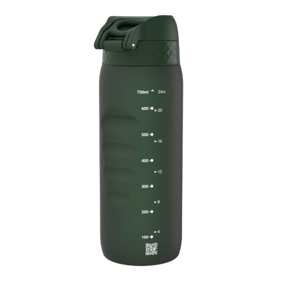 Vizes palack, recyclon™, 750 ml, Dark Green - Ion8