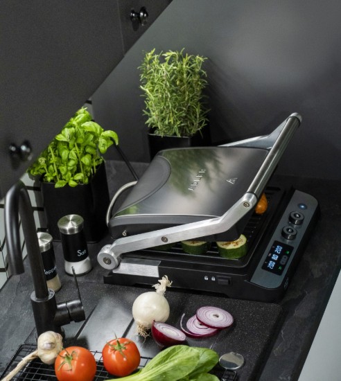 LED 2 az 1-ben elektromos grill, 3000W - Adler
