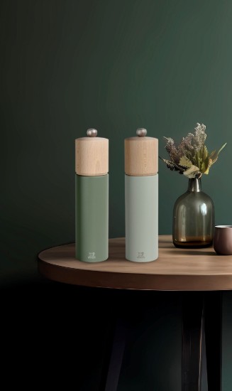 Sódaráló, 21 cm, "Boreal", Sage Green - Peugeot