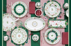 Tál, porcelán, 15 cm, "Botanique Chic" - Nuova R2S
