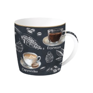 Bögre, porcelán, 350 ml, "Barista" - Nuova R2S