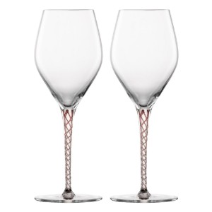 2 borospohár készlet, kristályos üveg, 358 ml, padlizsán, "Spirit" - Schott Zwiesel