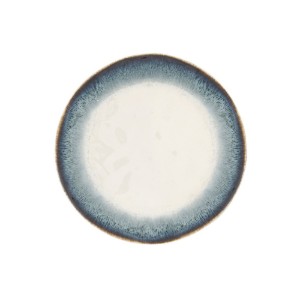 Tányér, porcelán, 21 cm, kék, "Nuances" - Nuova R2S
