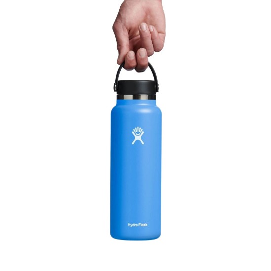 Hőszigetelő palack, rozsdamentes acél, 1,18L, "Wide Mouth", Cascade - Hydro Flask