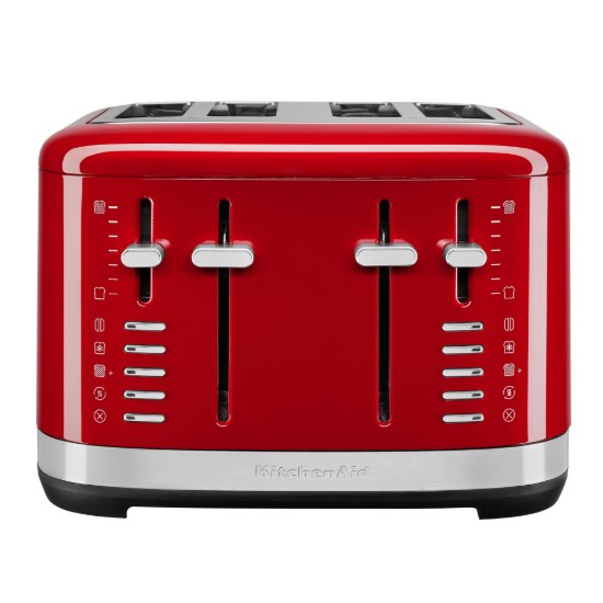 4 nyílásos kenyérpirító, 1960 W, Empire Red - KitchenAid
