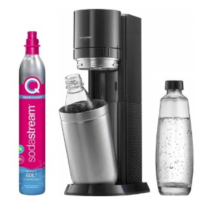 DUO szódakészítő, 2 üveggel, Metallic Black - SodaStream