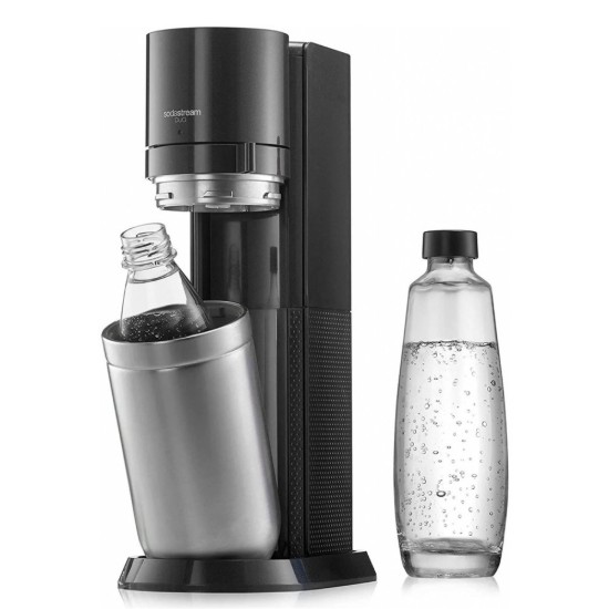 DUO szódakészítő, 2 üveggel, Metallic Black - SodaStream