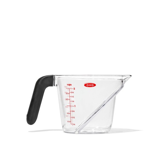 OXO - 500 ml -es műanyag mércézett mérőpohár