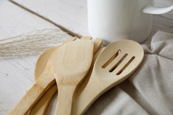5 részes edénykészlet, 36 cm, bambusz, "Natural Elements" - Kitchen Craft